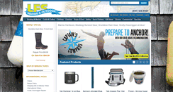 Desktop Screenshot of lfsmarineoutdoor.com